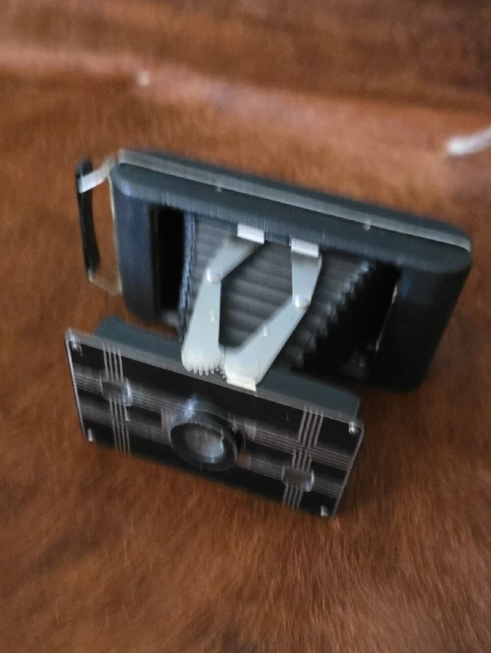 Kodak Jiffy Six-16 Box Camera in Black with Silver Accents